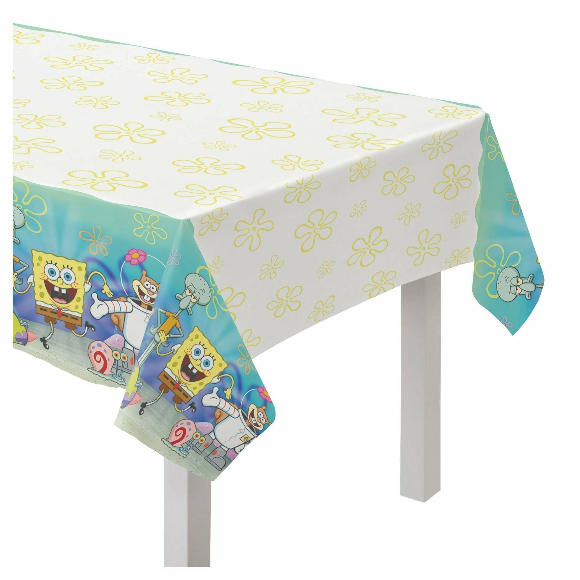 Amscan BIRTHDAY: JUVENILE SpongeBob SquarePants Tablecover Paper