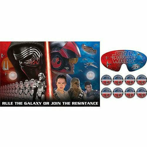 Amscan BIRTHDAY: JUVENILE Star Wars 7 The Force Awakens Party Game 10pc