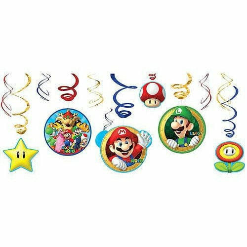 Amscan BIRTHDAY: JUVENILE Super Mario Birthday Party Kit - 63 pcs