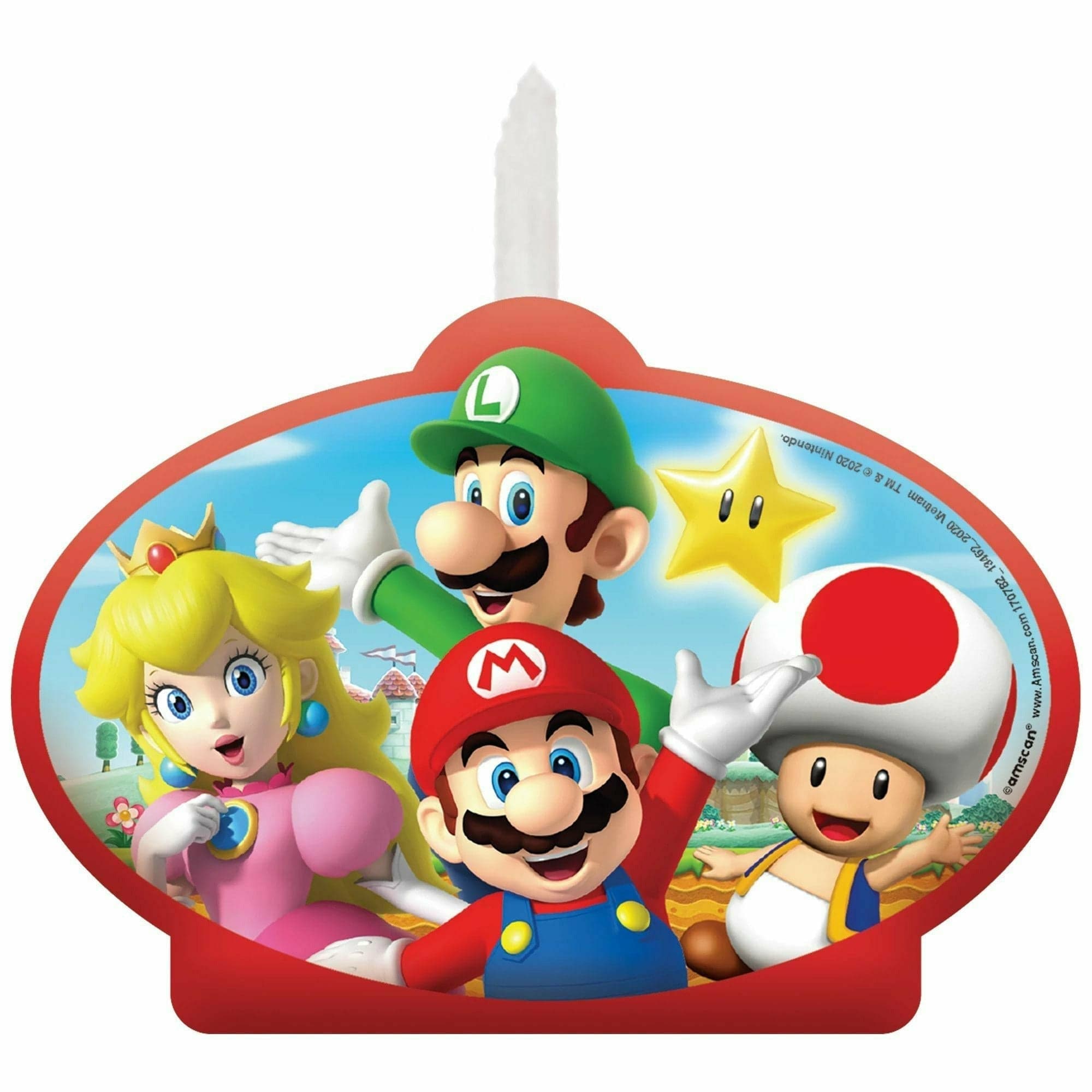 Amscan BIRTHDAY: JUVENILE Super Mario Birthday Party Kit - 63 pcs