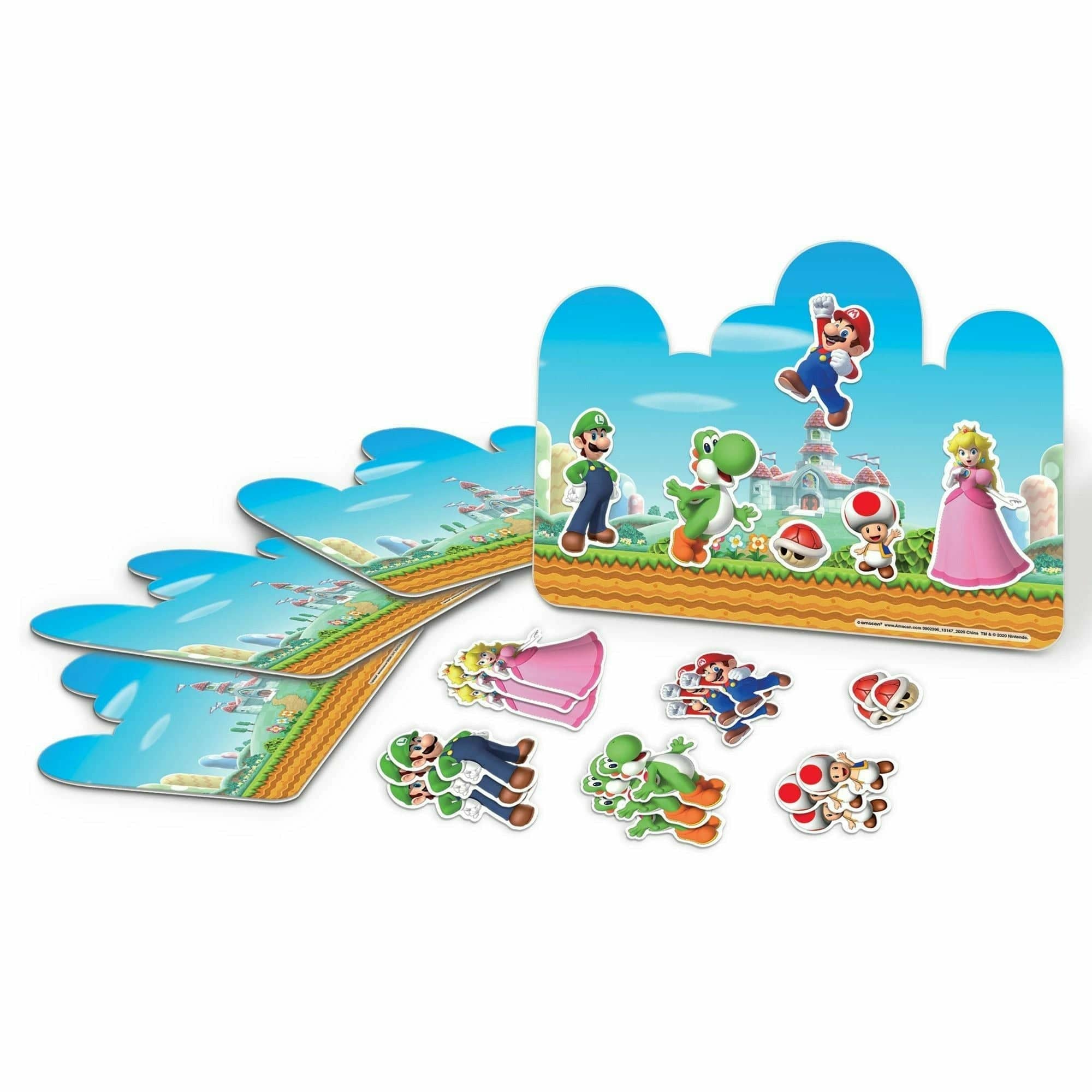 Amscan BIRTHDAY: JUVENILE Super Mario Brothers™ Craft Kit