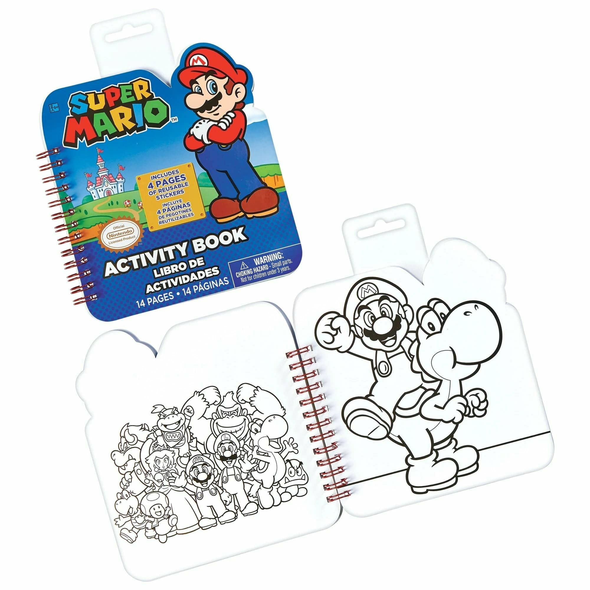 Amscan BIRTHDAY: JUVENILE Super Mario Brothers Sticker Activity Book