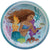 Amscan BIRTHDAY: JUVENILE The Little Mermaid Dessert Round Plates