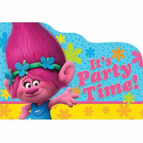 Trolls Party Decor Supplies Tableware Balloons Napkins Plates Tablecover  Banner Cups Invitation Cards Straws -  Israel