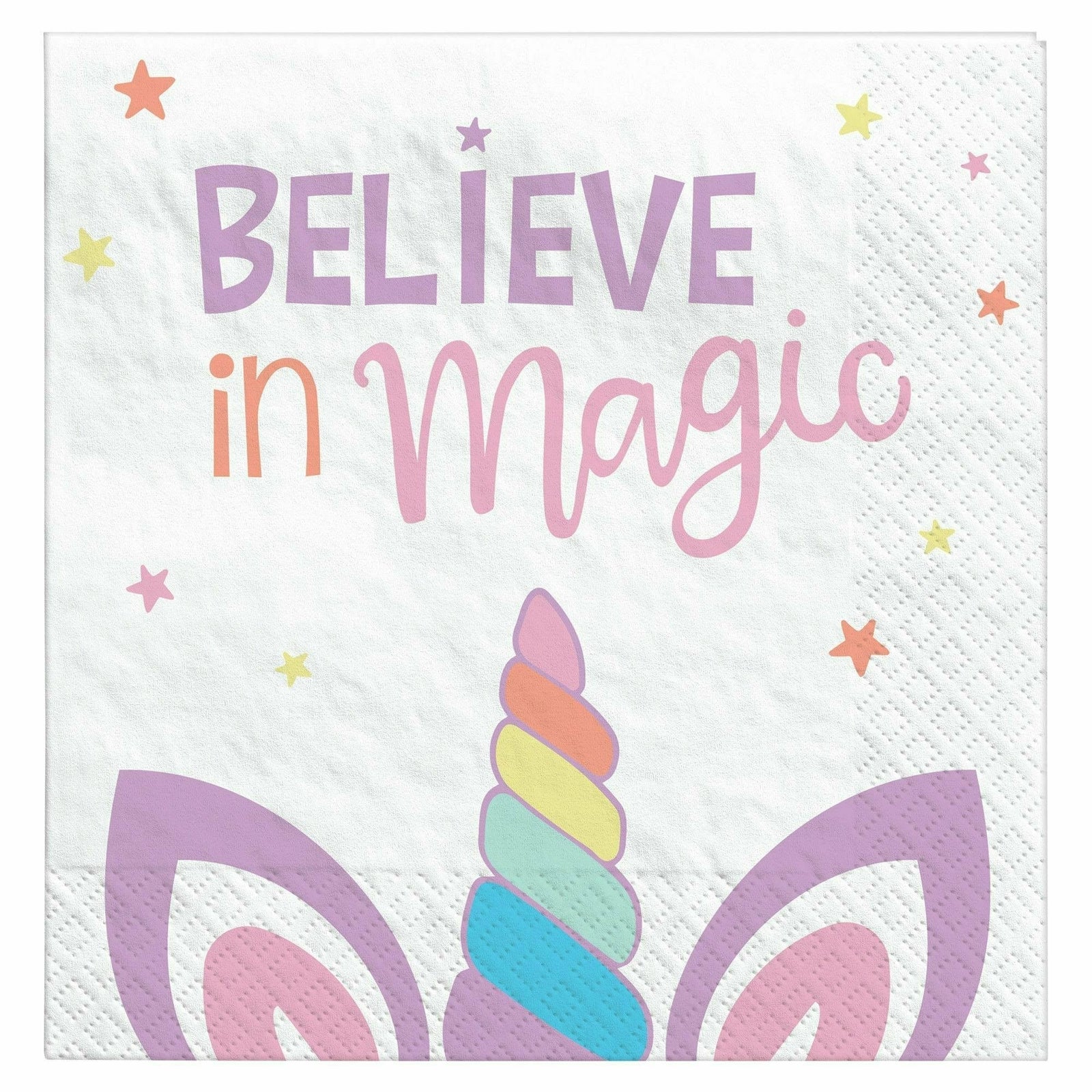 Amscan BIRTHDAY: JUVENILE Unicorn Party Luncheon Napkins