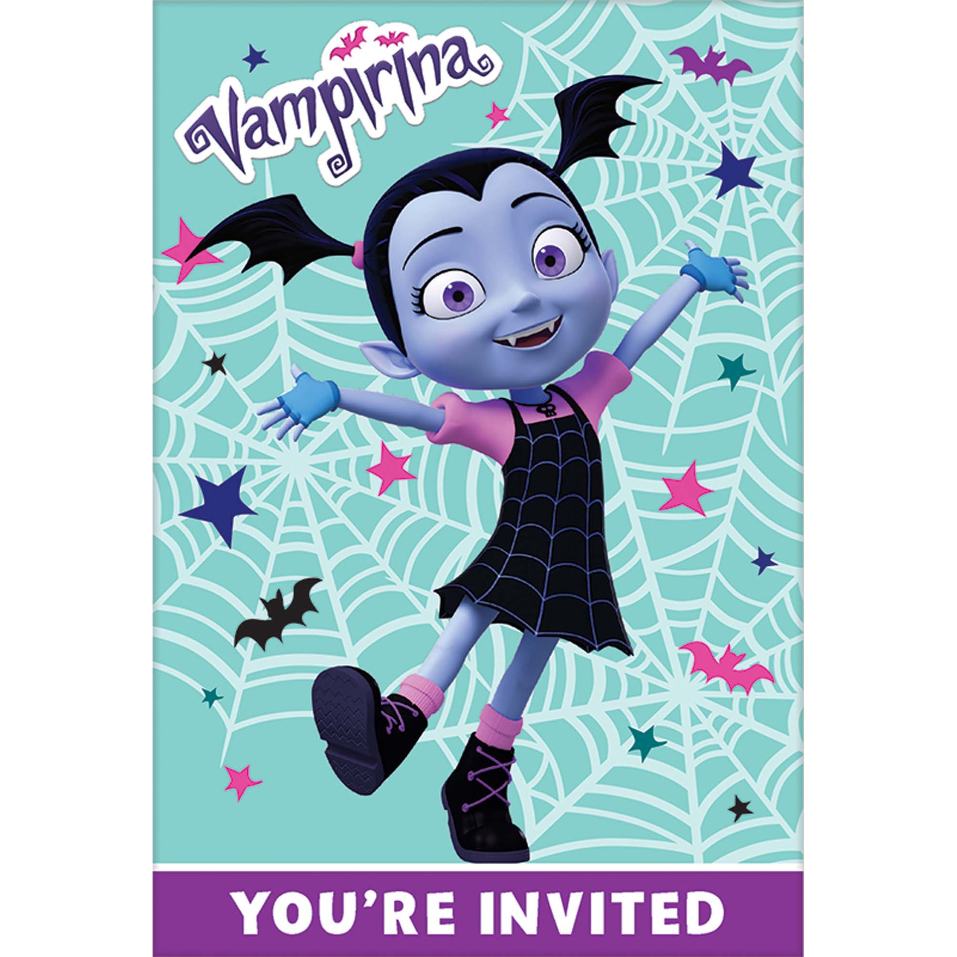 Amscan BIRTHDAY: JUVENILE Vampirina Birthday Invitations