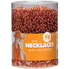 Amscan BIRTHDAY Orange Bead Necklaces