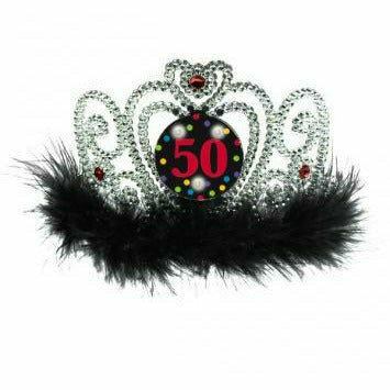 Amscan BIRTHDAY: OVER THE HILL 50th BIRTHDAY FLASHING TIARA