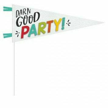 Amscan BIRTHDAY: OVER THE HILL Darn Good Party Pennant