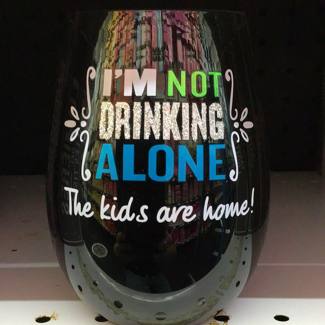 Amscan BIRTHDAY: OVER THE HILL Not Drinking Alone Glass