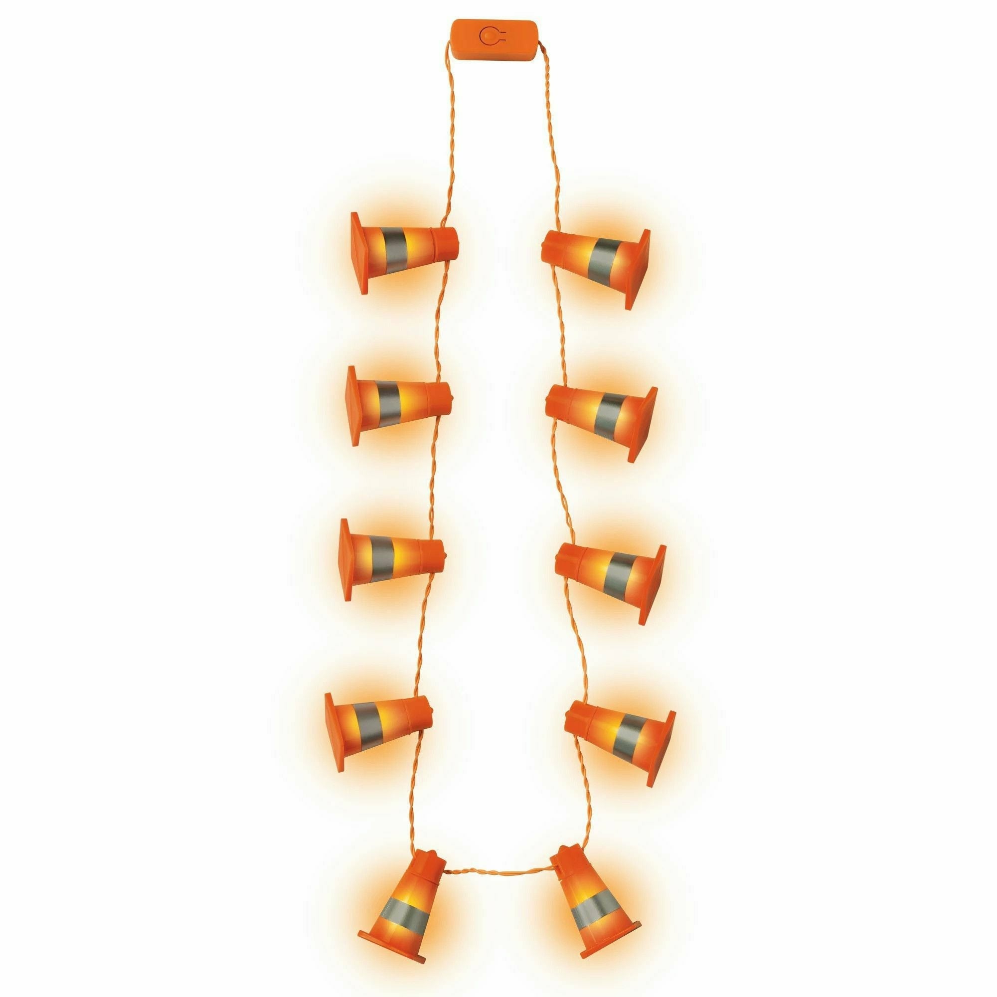 Amscan BIRTHDAY: OVER THE HILL Over the Hill Construction Light Up Necklace