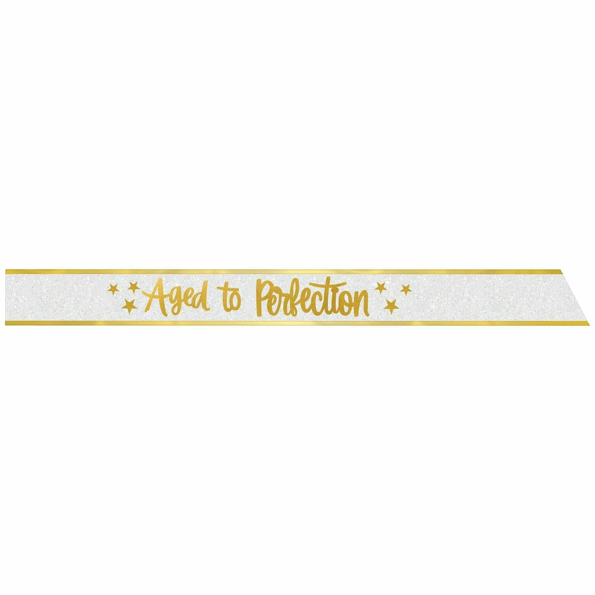 Amscan BIRTHDAY: OVER THE HILL Over the Hill Golden Age Sash