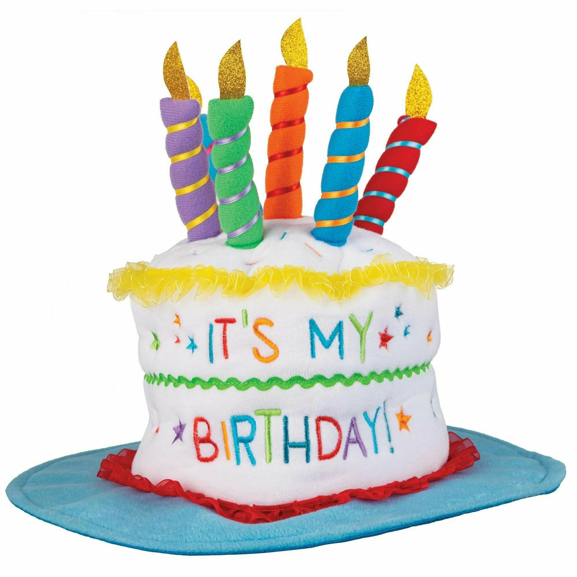 Amscan BIRTHDAY Sprinkles Birthday Cake Hat