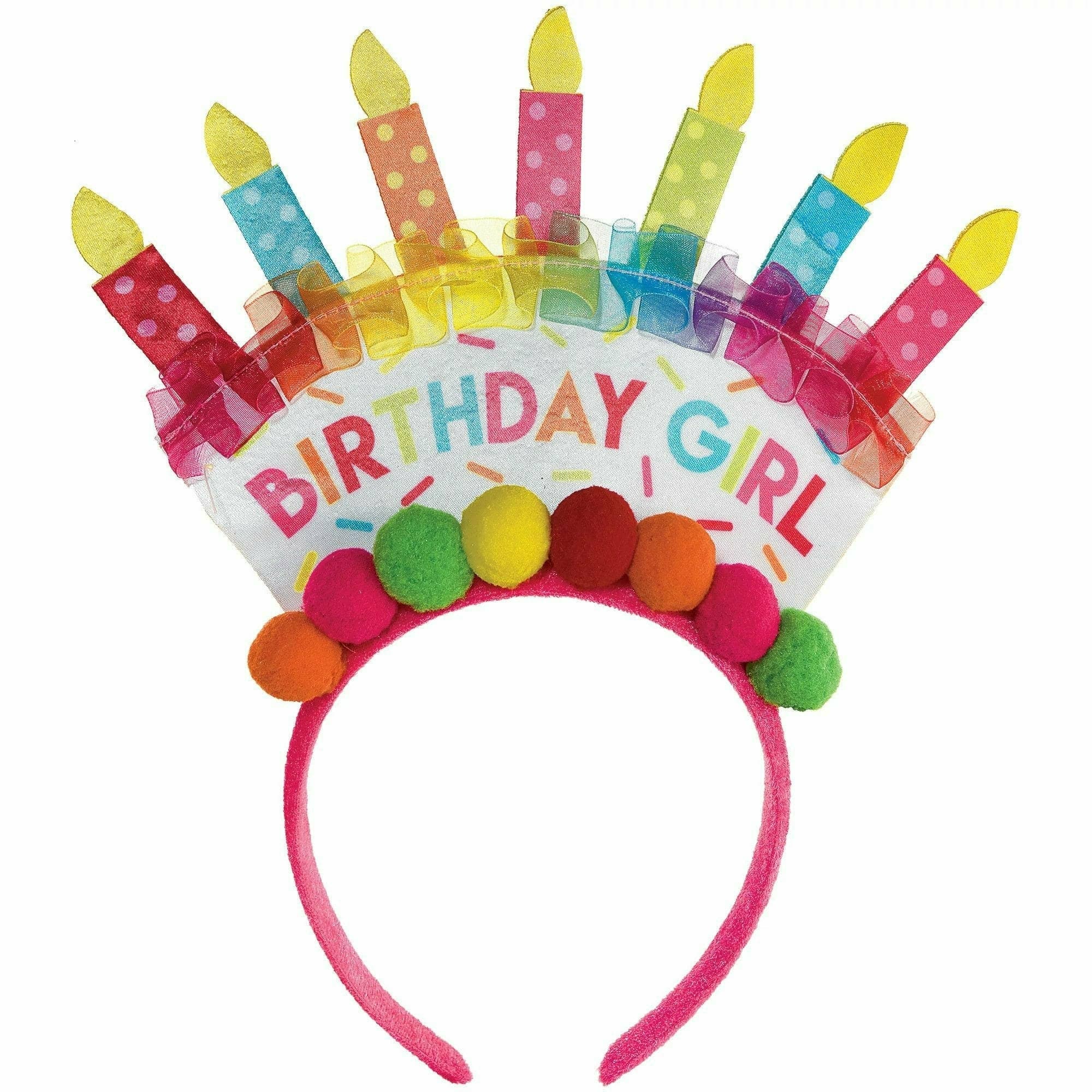 Amscan BIRTHDAY Sprinkles Birthday Cake Headband