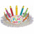 Amscan BIRTHDAY Sprinkles Light Up Candle Tiara