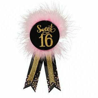 Amscan BIRTHDAY SWEET 16 AWARD RIBBON