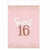 Amscan BIRTHDAY SWEET 16 PINK TABLECOVER