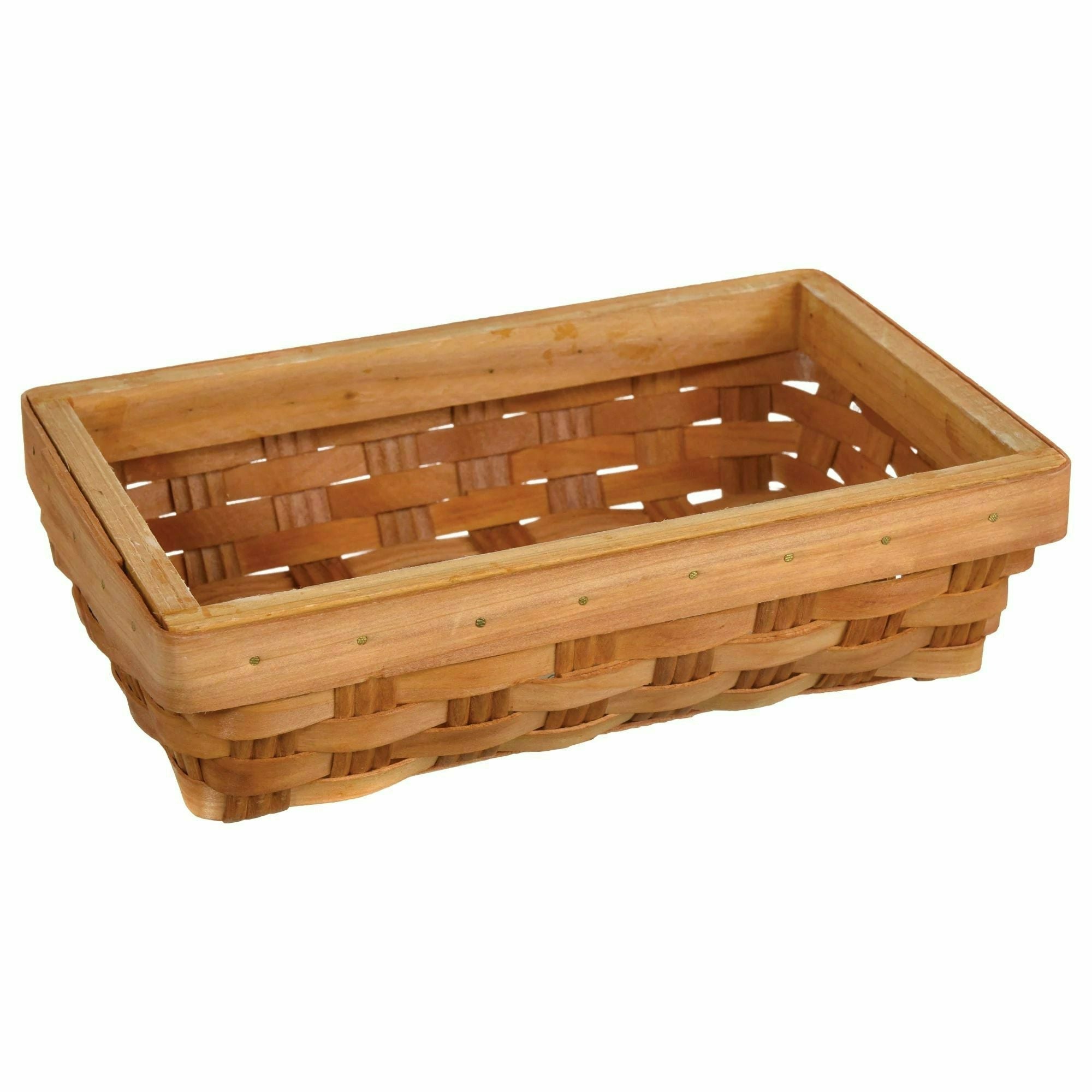 Amscan BOUTIQUE Guest Towel Caddy - Wicker Brown