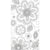 Amscan BOUTIQUE NAPKINS Silver Flower Embroidery Guest Towels 16ct