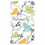 Amscan BOUTIQUE NAPKINS Welcome Birds ECO Guest Towels