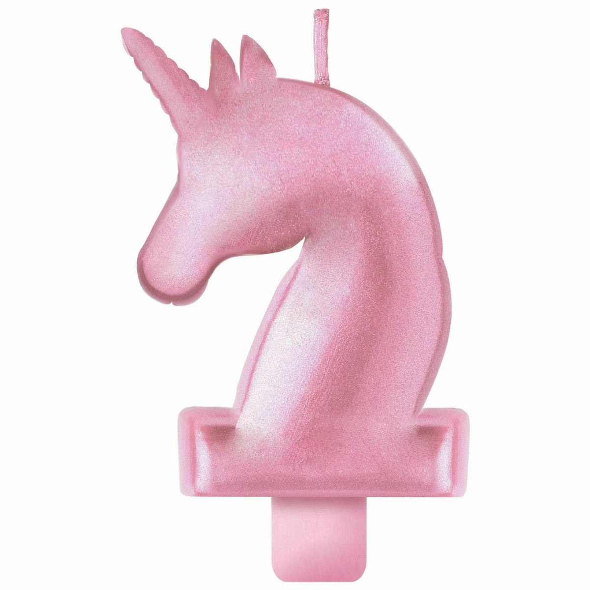 Amscan CANDLES Enchanted Unicorn Metallic Birthday Candle