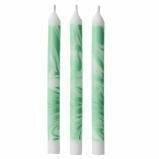 Amscan CANDLES Marble Green Candle