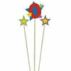 Amscan CANDLES Number 0 Star Birthday Toothpick Candle Set 3pc