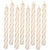 Amscan CANDLES White Candy Stripe Spiral Candles