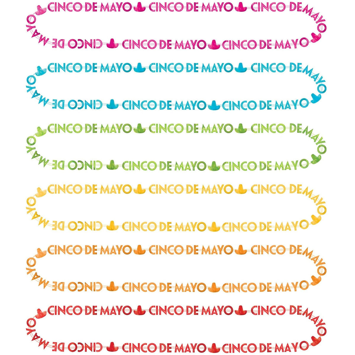 Amscan Cinco De Mayo Word Beads