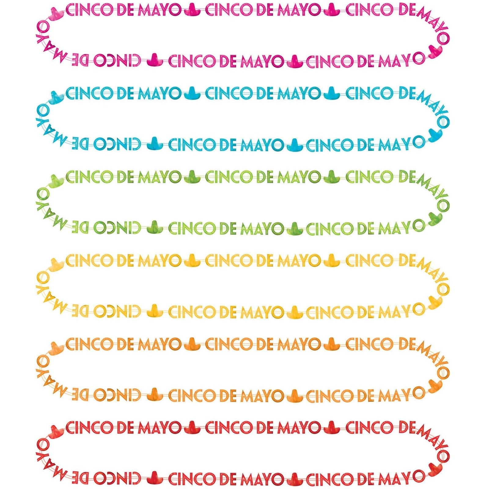 Amscan Cinco De Mayo Word Beads