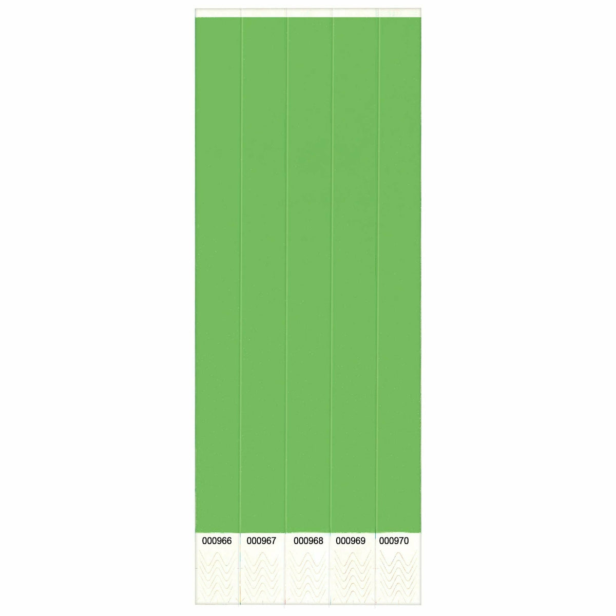 Amscan CONCESSIONS 500ct Solid Green Wristbands