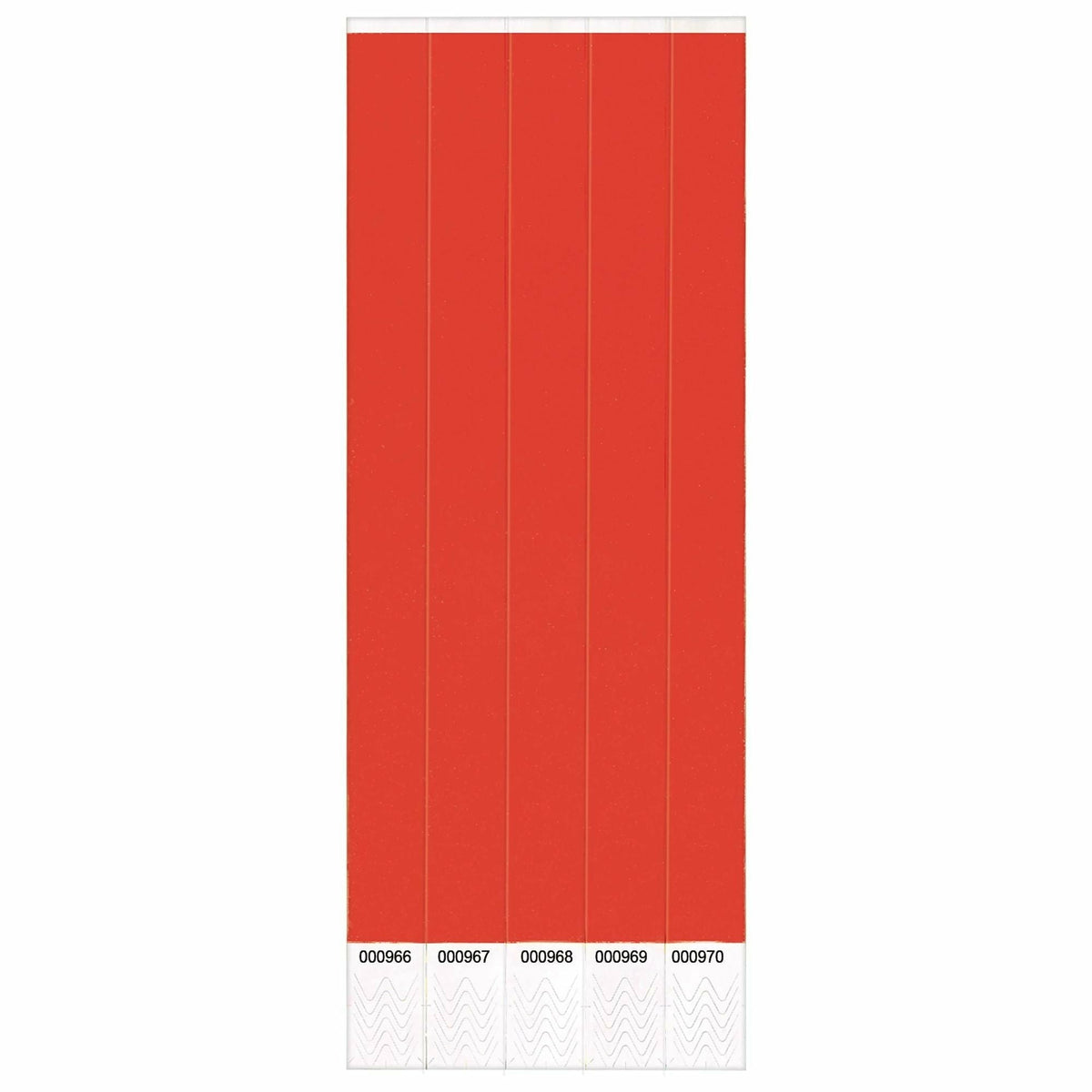 Amscan CONCESSIONS 500ct Solid Red Wristbands