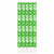 Amscan CONCESSIONS 500ct VIP Star Green Wristbands