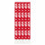 Amscan CONCESSIONS 500ct VIP Star Red Wristbands