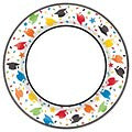 Amscan Confetti Grad 7&quot; Plates