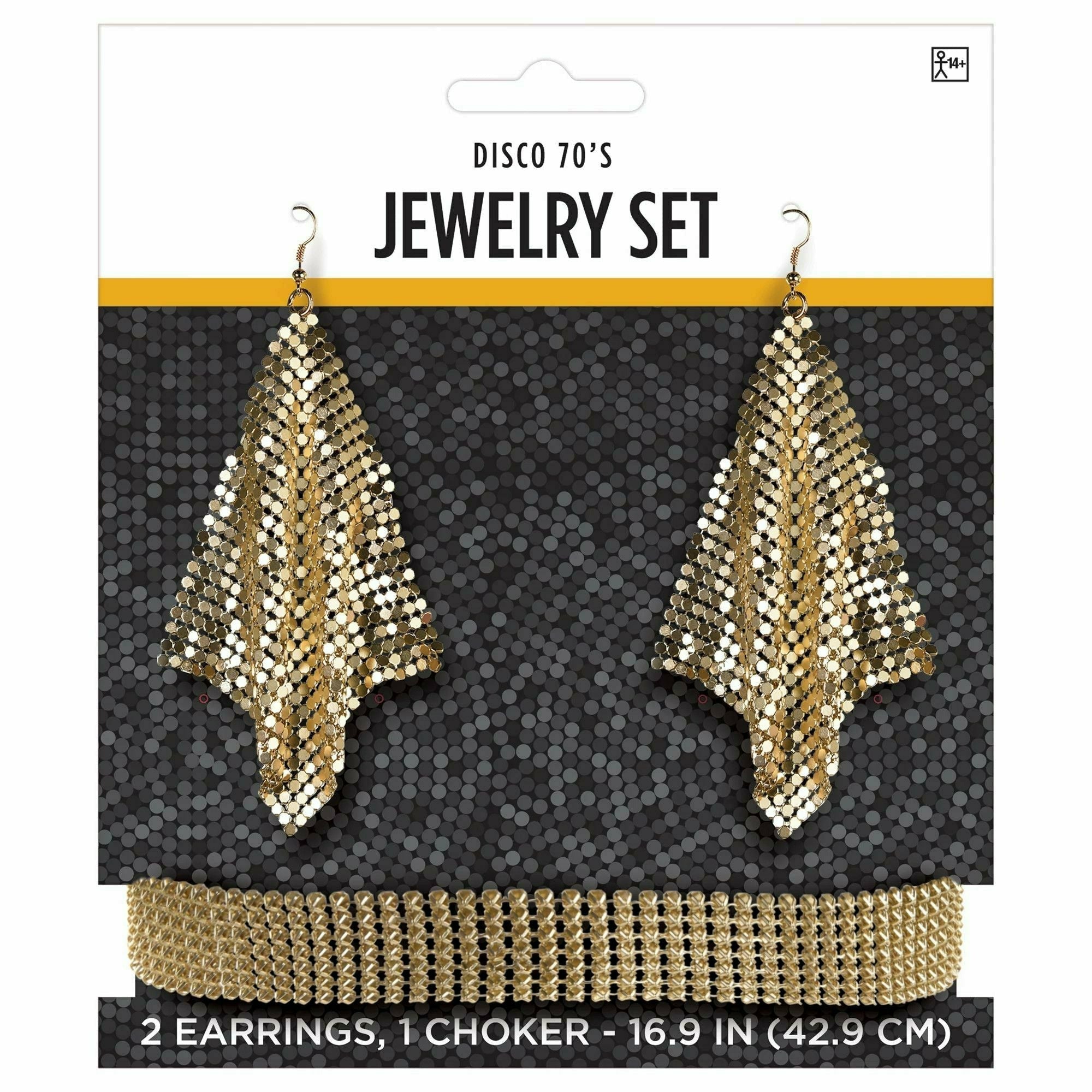 Amscan COSTUMES: ACCESSORIES 70's Jewelry Set