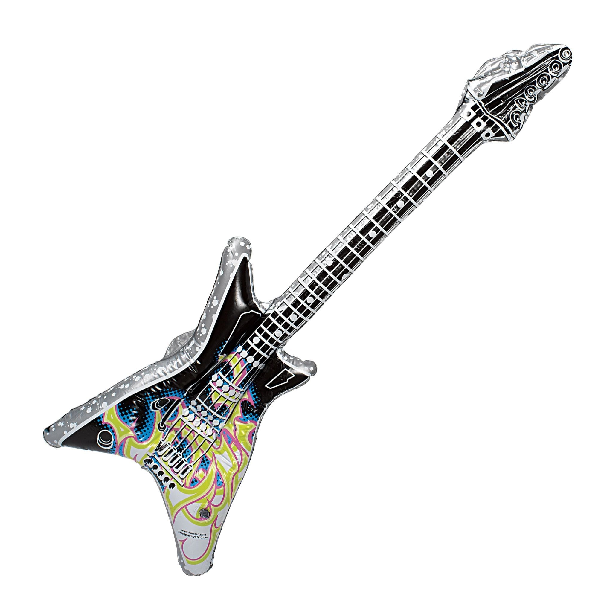 Amscan COSTUMES: ACCESSORIES 80s Inflatable Guitar