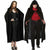 Amscan COSTUMES: ACCESSORIES Adult Crushed Velvet Hooded Cloak Deluxe