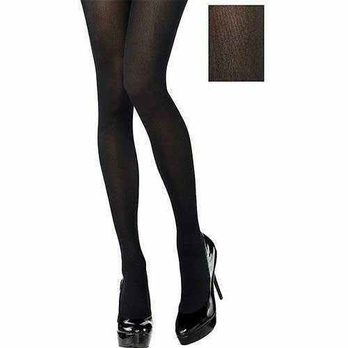 Amscan COSTUMES: ACCESSORIES Adult Standard Adult - Black Tights