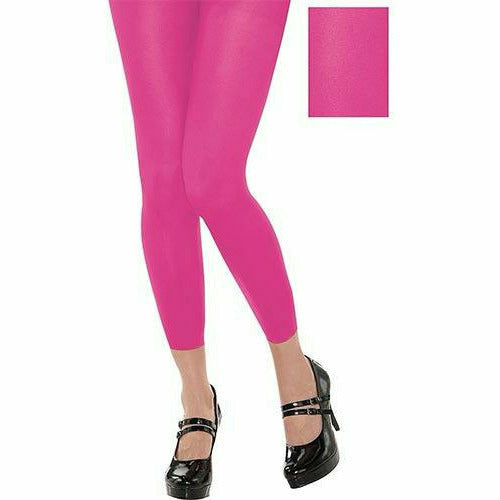 Amscan COSTUMES: ACCESSORIES Adult Standard Adult - Footless Pink Tights