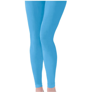 Adult - Light Blue Footless Tights - Adult Standard