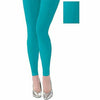 Amscan COSTUMES: ACCESSORIES Adult Standard Adult - Turquoise Footless Tights