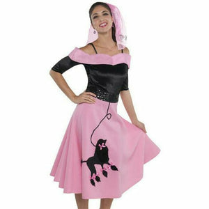 Amscan COSTUMES: ACCESSORIES Adult Standard Womens Poodle Skirt