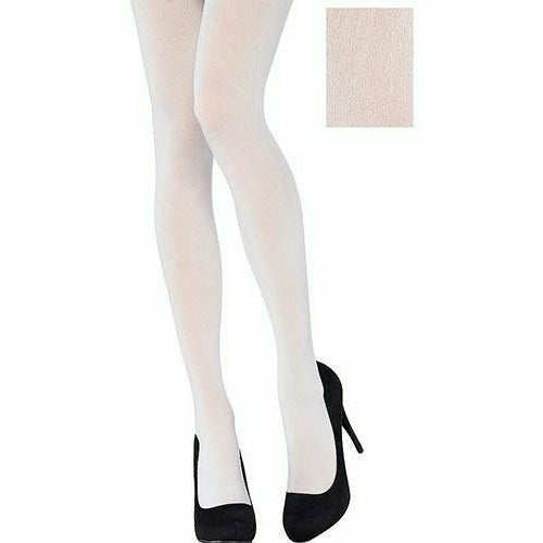 Amscan COSTUMES: ACCESSORIES Adult - White Tights