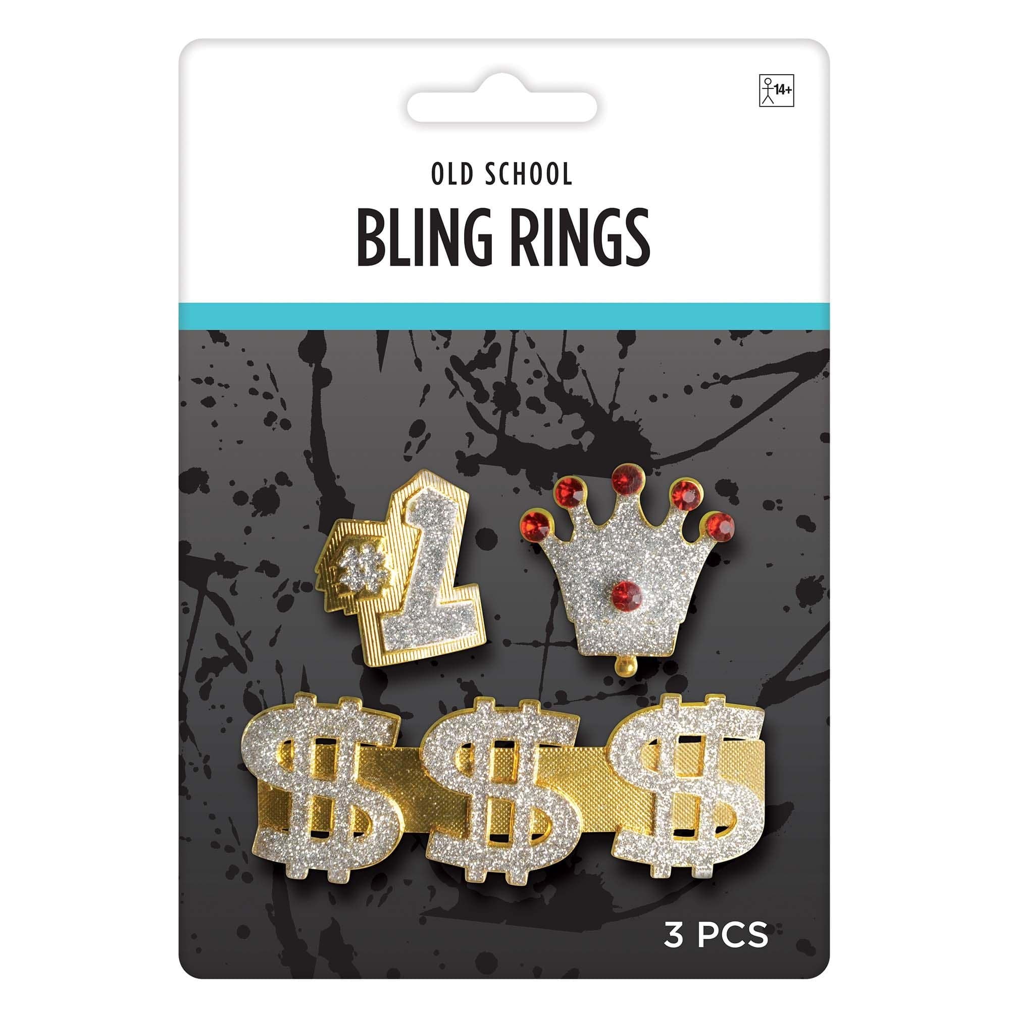 Amscan COSTUMES: ACCESSORIES Bling Rings