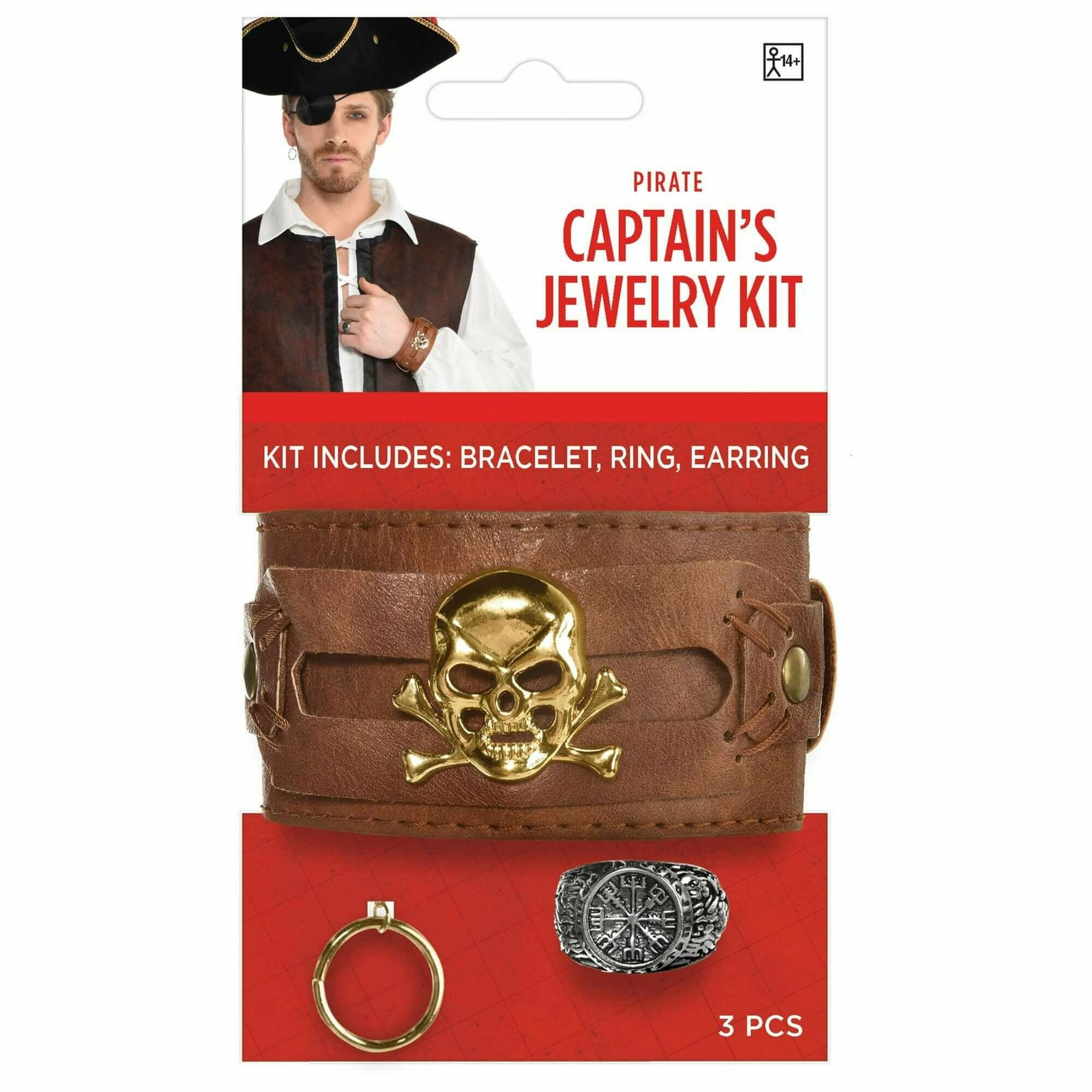 Amscan COSTUMES: ACCESSORIES Captain's Jewelry Kit