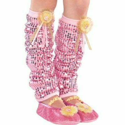 Amscan COSTUMES: ACCESSORIES Child (4-6) Kids Girls Aurora Leg Warmers