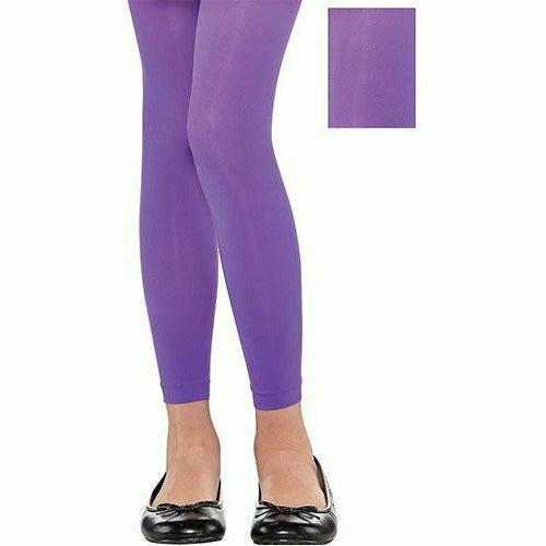 Light Blue Footless Spirit Tights - Party Time, Inc.