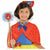 Amscan COSTUMES: ACCESSORIES Disney Princess Child Snow White Costume Capelet - One Size Fits Al