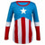 Amscan COSTUMES: ACCESSORIES Girl's American Dream Long Sleeve Top
